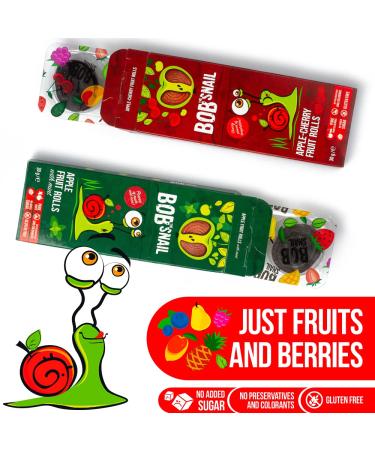Healthy Snacks Variety Pack - 60 Individual Fruit Roll Ups - Apple Cherry Plum Pumpkin Mint - Vegan, Low Carb, Gluten Free - Dried Fruit Mix for Kids and Adults - Buy Online on SooperMarket.com