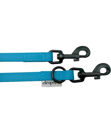 Biothane Dog Line - Adjustable Black Hook Leash for Small & Large Dogs | 2m to 5m Options | Durable & Waterproof - Buy Online on SooperMarket.com