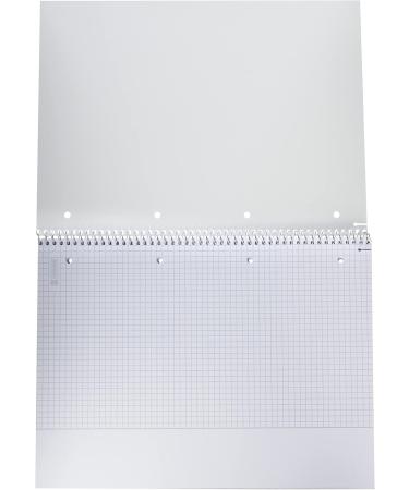Premium Fountain Notepad A4 - 4-Fold Cover Metallic Effect 80 Sheets (Pack of 2) - Perfect for Students | International Shipping - Buy Online on SooperMarket.com