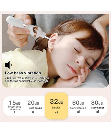 Silicone Electric Earwax Removal Kit - Gentle Ear Cleaning Tool with LED Light for Kids and Adults - Buy Online on SooperMarket.com