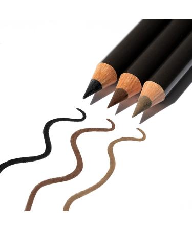 CHADO Brow Boost Eyebrow Pencil with Castor Oil - Shape Fill & Define Brows for Natural Long-Lasting Results - Precise Taupe 650 Application - Buy Online on SooperMarket.com