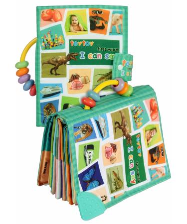 teytoy Baby Toy Soft Infant Activity Baby Toys  My First Word Book to Knowing the world