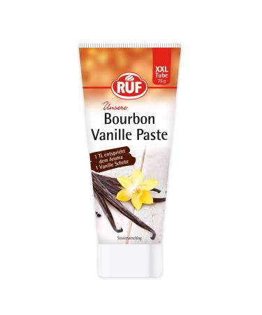 Call bourbon vanilla paste real bourbon vanilla from the tube for cakes tarts and desserts 1 tl aroma 1 vanilla pod gluten-free vegan 75g 1 Pack 1x75g vanilla