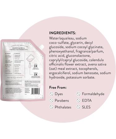 J.R. Watkins Rosewater Foaming Hand Soap Refill Pouch 828 mL Rose 828 ml (Pack of 1) - Buy Online on SooperMarket.com