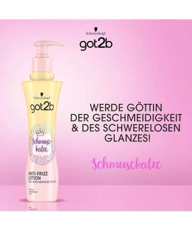 Got2b Cuddly Cat Anti-Frizz Lotion 200ml - Smooth Styling & Silk-Soft Hair Formula - Buy Online on SooperMarket.com