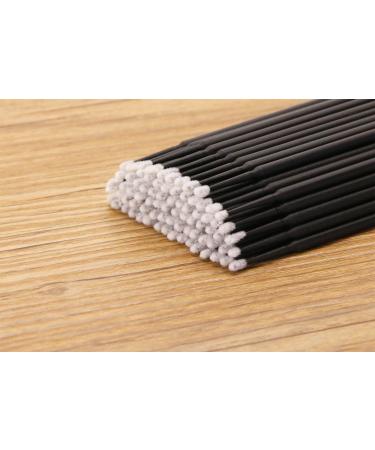 Mini Skater 100 PCS Microswabs Makeup Swabs Mini Individual lash Applicators Mascara Brush Eyelashes Extension for Makeup Personal Care Dental Oral Using(Black) - Buy Online on SooperMarket.com