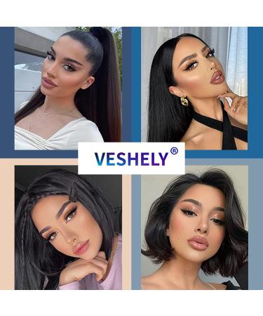 VESHELY Mink Magnetic Eyelashes Kit - 3 Pairs Reusable 3D5D Faux Lashes with Eyeliner | No Glue Needed - Buy Online on SooperMarket.com