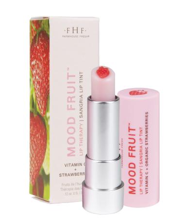 FarmHouse Fresh Strawberry Mood Fruit Lip Therapy  0.12 oz.