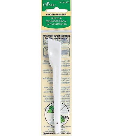 Clover Finger Presser  125  White