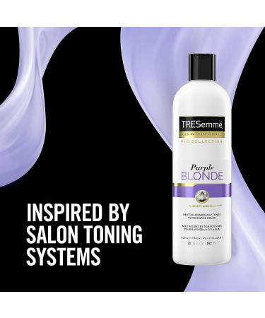TRESemm Pro Collection Purple Shampoo & Conditioner Set - 20 Fl Oz Each for Blonde, Silver, Grey, Highlighted Hair - Buy Online on SooperMarket.com