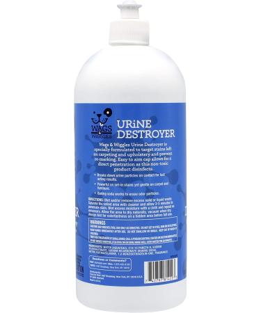 Wags & Wiggles Pet Odor and Urine Eliminator - Remove Dog Odors and Stains - Carpet and Rug Stain & Odor Eliminator by Wags and Wiggles - Buy Online on SooperMarket.com