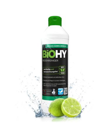 Biohy floor cleaner (500 ml) |Concentrate for all cleaning devices and all hard floors |Pleasant smell and streak -free cleaning |Ideal for laminate PVC & Stein |Organic concentrate 500 ml (1 Pack)
