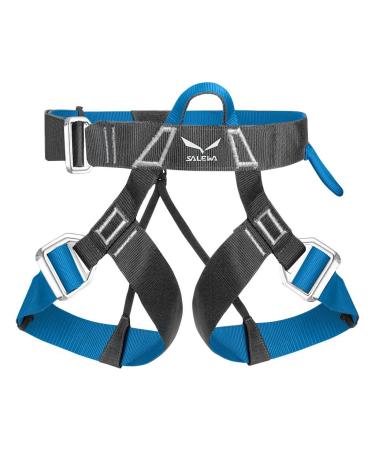 Salewa VIA FERRATA EVO harness CARBON/POLAR BLUE M-XXL Carbon/ Polar Blue