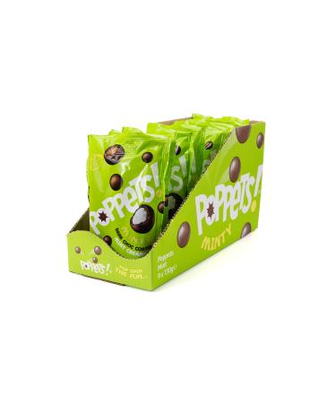 POPPETS MINT POUCH 130G (Pack of 9)
