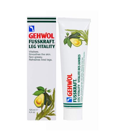 Gehwol Fusskraft Leg Vitality 125 ml non-greasy prevents dry skin on feet/legs