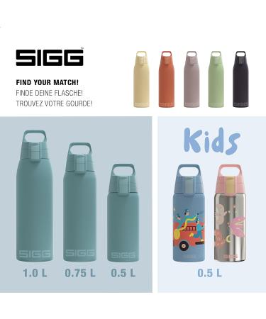 SIGG Isolated Drinking Bottle - Shield Therm 1L Morning Blue | Leak-Proof Dishwasher-Safe BPA-Free Ideal for Carbonated Drinks - Eco-Friendly Design - Buy Online on SooperMarket.com