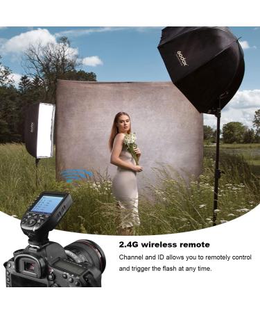 Godox XPro-C E-TTL 2.4G Wireless Flash Trigger for Canon Cameras | High-Speed Sync, 1/8000s | 11 Functions, 16 Groups, 32 Channels - Buy Online on SooperMarket.com