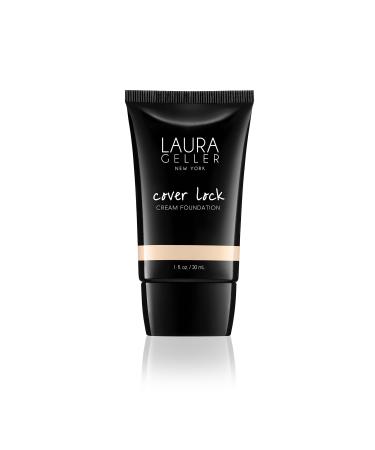 Laura Geller Cover Lock Cream Foundation Porcelain 1 fl oz (30 ml)