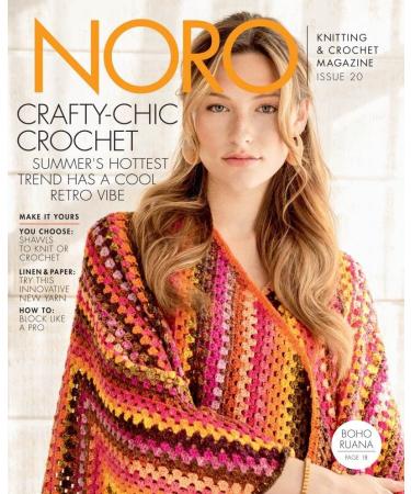 Noro Knitting Magazine 20, Spring-Summer 2022, 30 Patterns