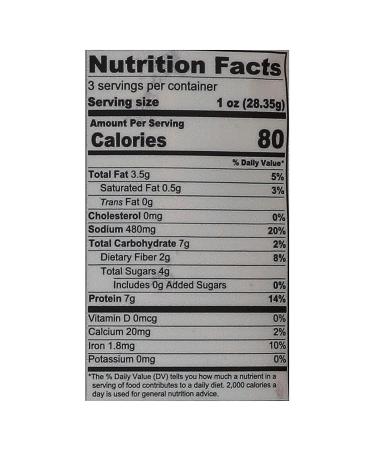 Louisville Vegan Jerky Co Maple Bacon - 3 oz | Plant-Based Snack - Buy Online on SooperMarket.com