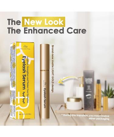 Eyelash Growth Serum - Advanced Formula for Longer Thicker Lashes | 5ML Matte & Rose Gold - Buy Online on SooperMarket.com