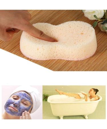 Topstone Natural Pink Bath and Facial Sponges - Pack of 2 Loofah Body Scrubbers - Buy Online on SooperMarket.com