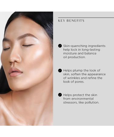 COSMEDIX Skin Thirst Hyaluronic Acid Moisturizer - Hydrating Face Lotion & Makeup Primer with Witch Hazel - Pore Minimizer for Smoother Skin - Buy Online on SooperMarket.com