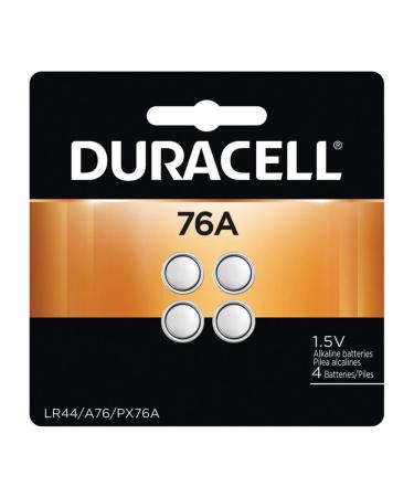 Duracell Battery PX76A 4PK MfrPartNo 76AB4PK