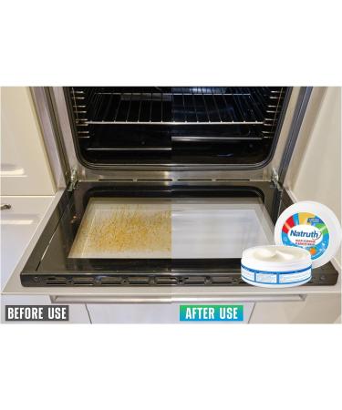NATRUTH Kitchen Paste with Sponge Stainless Steel Cleaning Paste Rapidly Degreasing Household Miracle Cleaner for Kitchen Counter Oven Surfaces Cooker Tops Multi Surface Cleaner (300g) - Buy Online on SooperMarket.com