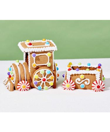 Train Gingerbread Holiday Cookie Kit - Festive DIY Baking Fun - 11.46 oz - Buy Online on SooperMarket.com