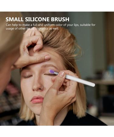 40 Pcs Silicone Lip Brush Set - Lip Mask & Eyeshadow Applicator - Assorted Colors for Perfect Makeup - Buy Online on SooperMarket.com