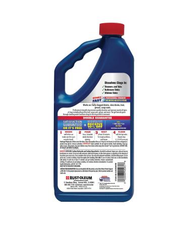 Roto-Rooter 351403 Gel Clog Remover - Powerful 32 oz Drain Cleaner for Fast Clog Removal | International Shipping Available - Buy Online on SooperMarket.com