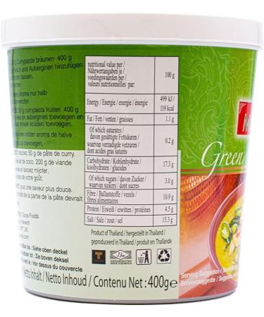 CNMART Mae Ploy Thai Green Curry and Yellow Curry Paste 400g - Buy Online on SooperMarket.com