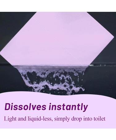 Septic Safe Toilet Bowl Cleaner Sheets | 36 Eco-Friendly Strips for Apartments Dorms & RVs - No Plastic No Bleach - Buy Online on SooperMarket.com