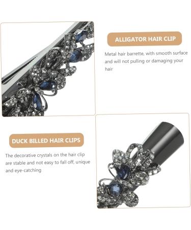 HAPINARY Hair Clip Metal Alligator Glitter Hair Clips Bill Clips Hair Crocodile Hair Clips Barrette Decorative Hair Clips Rhinestone Hair Clips Fancy Clips for Women Sparkly Hair Clips - Buy Online on SooperMarket.com
