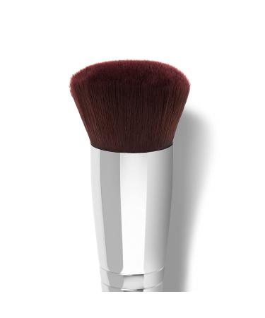 Round Kabuki Makeup Brush for Liquid, Cream, Mineral & Powder Foundation - Prime Quality Design with Carrying Case & E-Book - Buy Online on SooperMarket.com