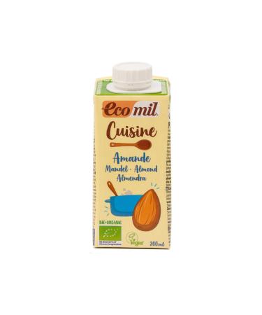 Ecomil Organic Cuisine Chef Almond Cream 200 ml