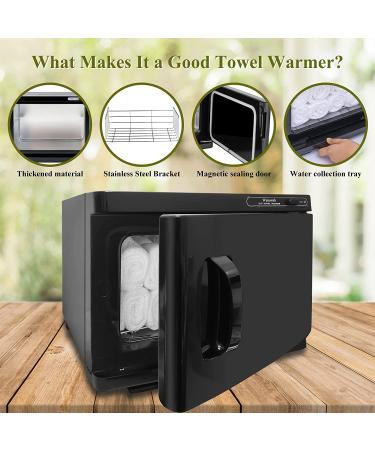 8L Hot Towel Warmer & Spa Caddy for Salon Professionals - Black - Buy Online on SooperMarket.com