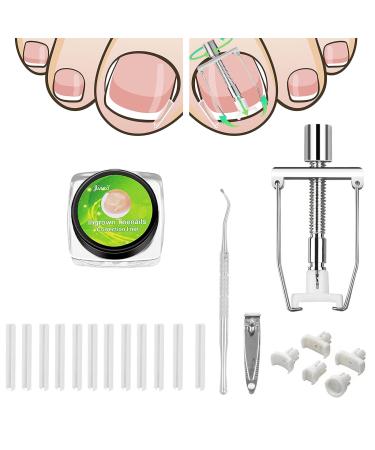 KARELLS Ingrown Toenail Correction Set Ingrown Toenails Set 12 Pieces Ingrown Toenail Lifter Ingrown Toenail Correction Treatment Set for Ingrown Toenails