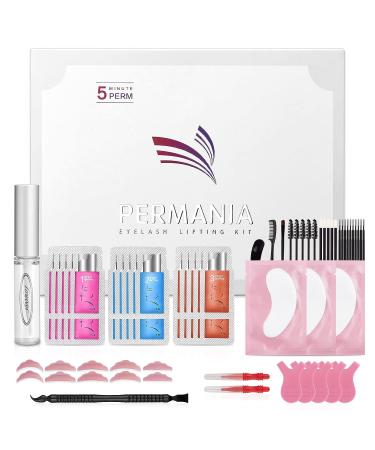 PERMANIA Eyelash Perm Kit & Brow Lamination 2-in-1 - C Curling Wave - Salon Quality Results at Home - Buy Online on SooperMarket.com