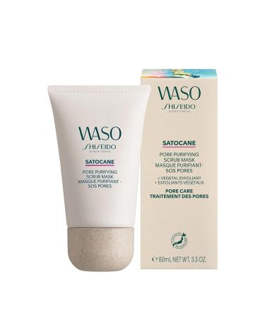 Shiseido Waso Satocane Scrub Mask - Exfoliating Facial Treatment | Shop Internationally - Buy Online on SooperMarket.com
