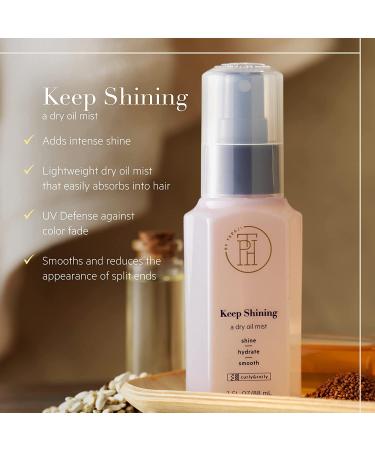 TPH by Taraji Keep Shining Dry Oil Mist 3oz - Hydrating Hair Treatment - Buy Online on SooperMarket.com
