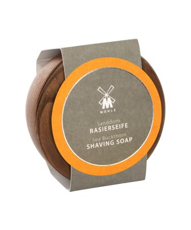 M HLE Wooden Bowl Including Shaving Soap 65g (Sea Buckthorn)
