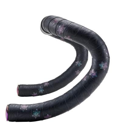 Supacaz Super Sticky Kush Galaxy Bar Tape - Oil Slick w/Oil Slick Plugs