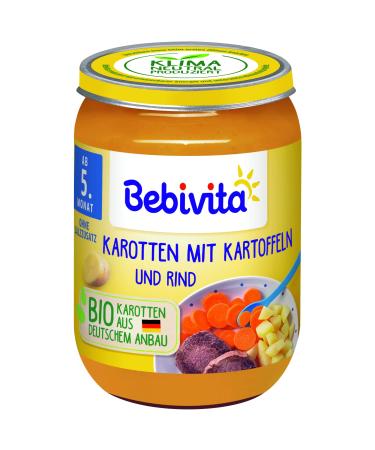 Bebivita menus from the 6th month Mashed potatoes with vegetables and minced meat (6x190g) medium
