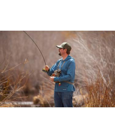 Fishpond San Juan Vertical Fly Fishing Chest Pack Bag - Padded Neck Strap, Saddle Brown - Buy Online on SooperMarket.com