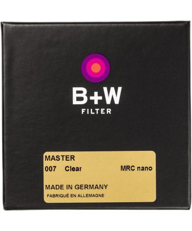 B+W 77mm Master Clear MRC Nano 007M Glass Filter - Premium Lens Protection - Buy Online on SooperMarket.com