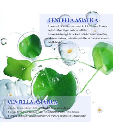 Shefave Centella Asiatica Face Mask Korean Face Mask 5 Pieces Cloth Masks Face Moisturising Masks Beauty Repair Face Sheet Mask After Sun Deep Hydration Pore Reduction - Buy Online on SooperMarket.com