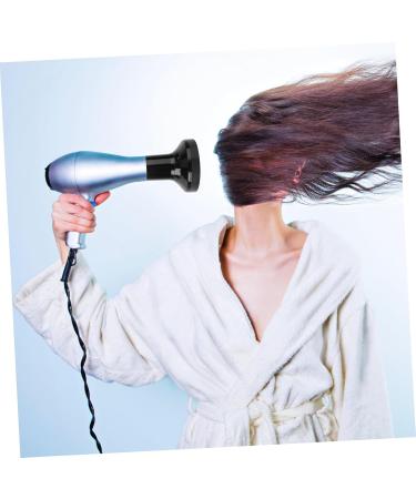 Baluue 3 Pcs Hair Styling Hood Protective Cover Salon Hair Dryer Cover Hair Dryer for Curly Black Abs 16x15cmx3pcs Blackx3pcs - Buy Online on SooperMarket.com