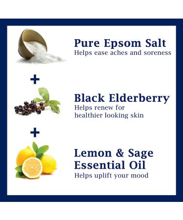 Dr Teal's Foaming Bath with Black Elderberry, Vitamin D & Essential Oils - 34 fl oz - Buy Online on SooperMarket.com